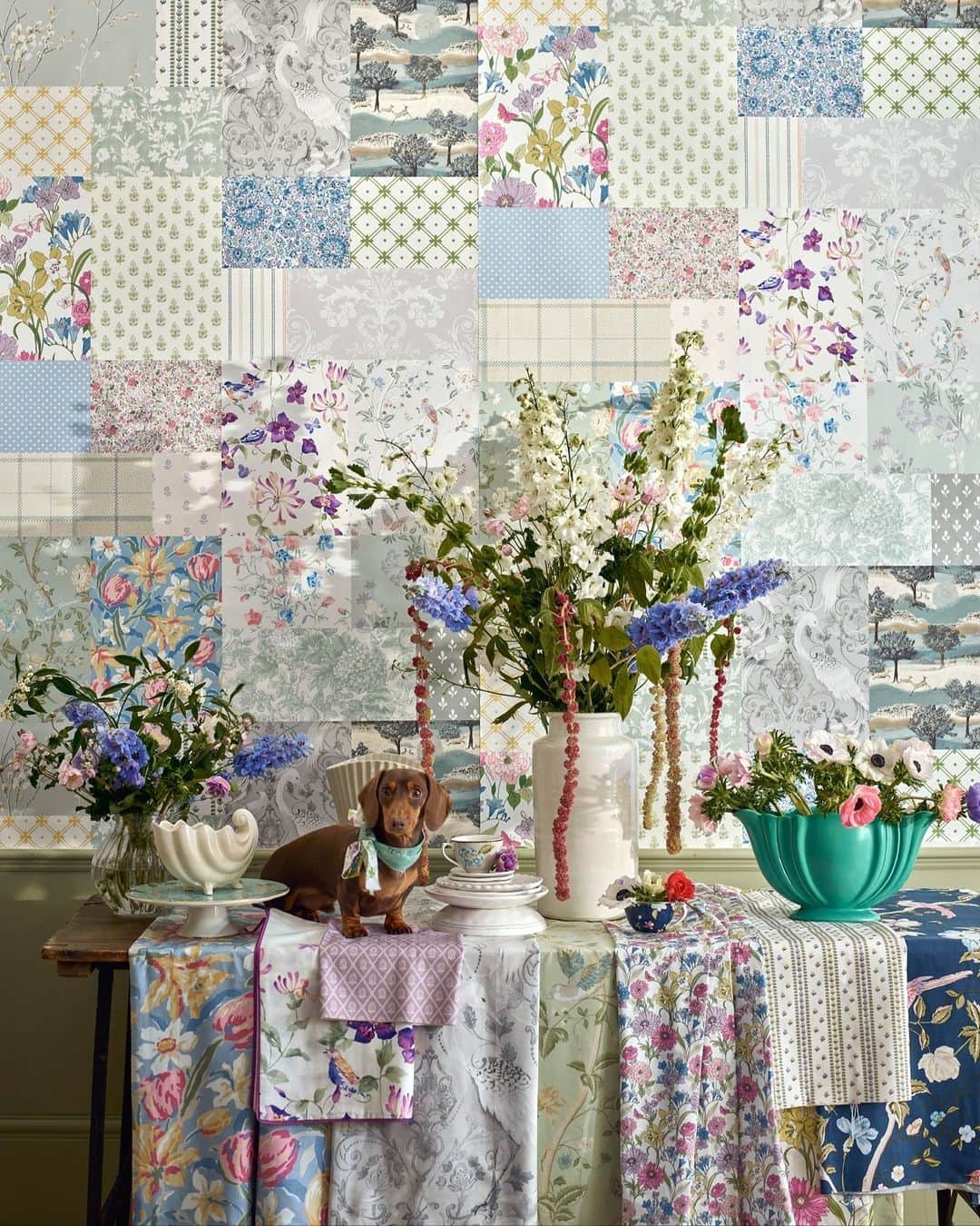 ローラアシュレイのインスタグラム：「Laura Ashley, 70 Years in Bloom 🌸. To celebrate our anniversary year, we are taking part in a magnificent floral-filled event happening later this month.⁣ ⁣ Can you guess what it is?⁣ ⁣ Leave your guess in the comments.」