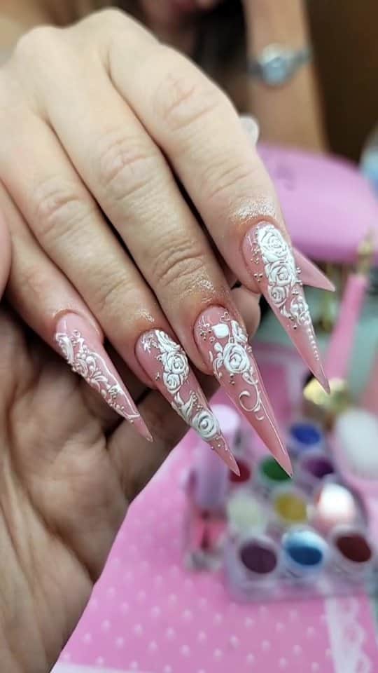 Max Estradaのインスタグラム：「Enailcouture.com new 123go bubble gum gel,  solid glue gel♡ vegan and Hypoallergenic.  Made in America 🇺🇸The moment so many have been waiting for is finally here! Enailcouture.com 123go maximum square is the longest flat boxy square pre made full coverage gel nail in the game. We also dropped xs sculpture square and magical ice hologram stickers☆Enailcouture.com 123go 5XL Coffin nails are the longest full coverage pre made gel nails in the world. They are EVERYTHING, made in America.Enailcouture.com new product drop ♡!~ 123go diy gel and our new charm nail stickers 😍Enailcouture.com made in American ♡!~Enailcouture.com 123go pre made gel nails are the game changer !~ perfect nails every time with no smells or dust!~ long lasting and easy removal , made in America! Enailcouture.com  #ネイル #nailpolish #nailswag #nailaddict #nailfashion #nailartheaven #nails2inspire #nailsofinstagram #instanails #naillife #nailporn #gelnails #gelpolish #stilettonails #nailaddict #nail #💅🏻 #nailtech#nailsonfleek #nailartwow #네일아트 #nails #nailart #notd #makeup #젤네일  #glamnails #nailcolor  #nailsalon #nailsdid #nailsoftheday Enailcouture.com」