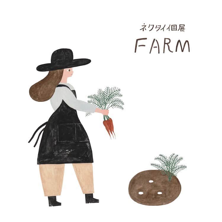 手紙社のインスタグラム：「【5/10-6/11 ネクタイ個展 「FARM」at 手紙舎 前橋店】 手紙社 2nd STORYにて大盛況の内に幕を閉じましたイラストレーターユニット・ネクタイさんの展示が、手紙舎 前橋店にもやってきます！　北海道を拠点に活動するのりおさんとあさみさんによるものづくりユニットであるネクタイさん。ふたりでイラストもデザインも手がけ、紙雑貨や絵本ZINEなどを制作されています。北海道ならではの動植物を描いたイラストやおふたりの言葉で紡がれる物語には、大まじめな“ユルさ”と空想の世界が広がります。本展示では、ネクタイさんの「FARM」新商品はもちろん、ネクタイさんがイラストを手がけた手紙社オリジナルの商品も多数ご用意いたします。大事に育てたやさいやくだもの、共に過ごす動物たち。そんなFARMの風景が、イラスト原画・紙雑貨になって登場します。ネクタイさんの「FARM」へ、ぜひお越しください。  また、1Fビアスタンドでは本展示から着想を得た展示期間限定のフードメニューをご提供いたします。お野菜をふんだんに使用したとっておきのフードメニューは近日公開予定です。楽しみにお待ちください。  ◎ネクタイ個展「FARM」 at 手紙舎 前橋店 期間：2023年5月10日(水)〜6月11日(日)  会場：イラストとビールとサンドイッチ 手紙舎 前橋店 住所：群馬県前橋市千代田町2丁目10-2 comm 1F・B1F  営業時間： 1F）ビアスタンド 11:00～20:00（19:30LO） B1F）雑貨店11:00～18:30  定休日：月・火 ＊祝日は営業（翌日振替休）  電話：027-212-8183  #手紙社 #手紙舎 #手紙舎前橋店 #tegamisha #前橋 #まちなか #雑貨 #前橋中央通り商店街 #ネクタイ」