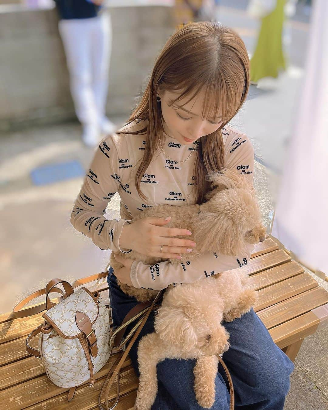 春菜めぐみさんのインスタグラム写真 - (春菜めぐみInstagram)「． おデート🐶❤️🐶 ． ． みんなGWなにするの〜？✌🏻✨ ． ． #drive #🐾」5月4日 12時07分 - me_haruna.02