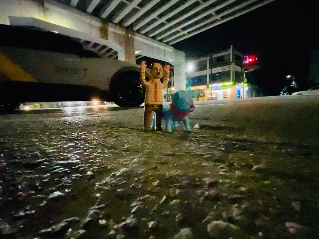 デハラユキノリのインスタグラム：「Seoul night」