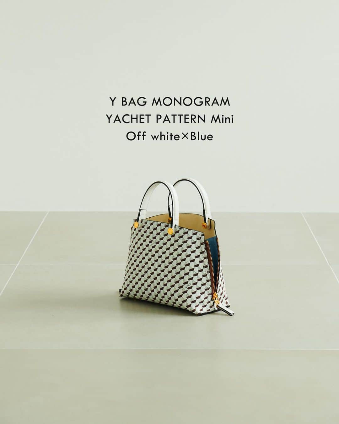 ロペのインスタグラム：「2023 ÉPOR New model |  Y BAG MONOGRAM ⁡ 働く女性のバッグを提案する「ÉPOR（ロペ エポール）」では、デザイン性と多機能な通勤バッグを豊富にラインアップ。 今回、ÉPORで大人気のY BAGシリーズから新モデル「Y BAG MONOGRAM（YACHET PATTERN）」が登場！ 洗練された佇まいはそのままに、シックさとリッチ感漂うモノグラムバッグに仕上げました。 ⁡ ⁡ ⁡ ▶ITEM ⁡ #GGX83500 Y BAG MONOGRAM Medium ¥19,800 (税込) ⁡ #GGX83510 Y BAG MONOGRAM Mini ¥17,600 (税込) ⁡ J'aDoRe JUN ONLINEでご購入いただけます。 ⁡ ⁡ ⁡ @epor_rope @jadorejunonline #ÉPOR #ロペエポール #美しさととのう #ととのう #通勤バッグ #モノグラムバッグ #Ybag #Ybagmonogram #ロペ #ROPÉ #ropejp」