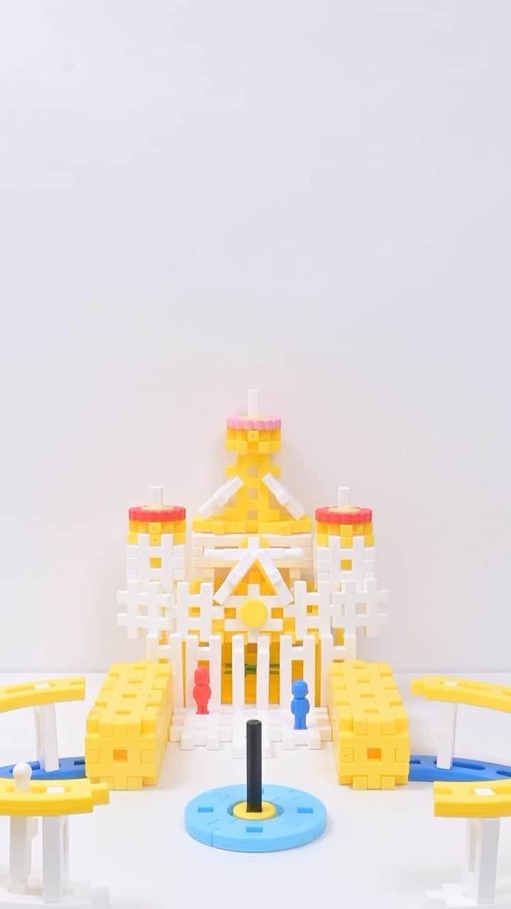 学研のニューブロック mini labo【公式】のインスタグラム：「@gakken_newblock←過去の投稿はこちらから  こんにちは、いちばんくんだよ〜😊 動画を見てくれてありがとう〜！😚 今日の動画は、「おとなが本気でサン・ピエトロ大聖堂作ってみた」だよ〜✨  @sakikozhou さんの作品を参考にさせてもらったよ。ありがとうございます  いつものニューブロックにちょっぴり買い足し！ パーツごとの販売は公式ショップまで！  #ニューブロック の素敵な投稿をシェアさせていただきます！ 商品等のお問い合わせはHPよりお願いします💌  ーーーーーーーーーーーーーーーーーーーーーーーーーーーーーー  ニューブロックとは... ・1.5歳から長く遊べるファーストブロック✨ ・立体空間の認知力UPで創造力が豊かに✨ ・大きくてやわらかい素材だから安心して遊べる😊  ーーーーーーーーーーーーーーーーーーーーーーーーーーーーーー  こちらのアカウントでは、ニューブロックの新しい遊び方や新商品を紹介します✨ @gakken_newblock ↑こちらのアカウントをフォローしてね✨✨ ーーーーーーーーーーーーーーーーーーーーーーーーーーーーーー  #ニューブロック #学研のニューブロック #gakkenニューブロック #学研 #学研ステイフル #ブロック #ブロック遊び #子育て #家族 #親子 #ママ #パパ #プレママ #子供 #おもちゃ #知育玩具 #懐かしい #Gakken #いちばんくん #ロゴリニューアル #サン・ピエトロ大聖堂」