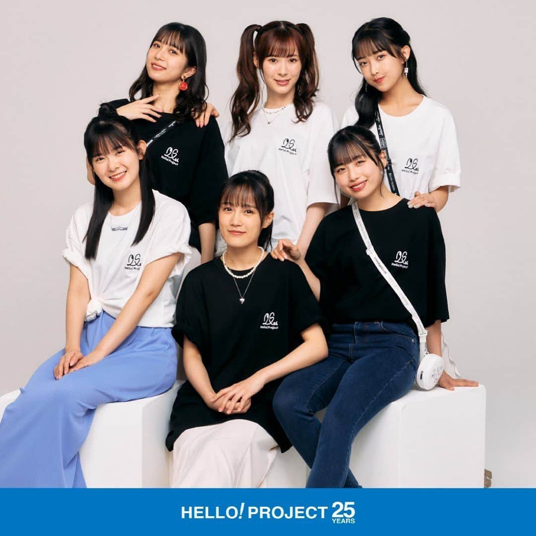 GUさんのインスタグラム写真 - (GUInstagram)「. 2023年に25周年を迎えた 「HELLO! PROJECT」とコラボレーション。 モーニング娘。'23、ANGERME、Juice=Juice、 つばきファクトリー、BEYOOOOONDS、 OCHA NORMAの各グループと企画したTシャツと アクセサリーや25周年の特別なTシャツとバッグが登場。  ___________________________  グラフィックT(5分袖) HELLO!PROJECT ¥1,490 品番：348088  クリアバッグ HELLO!PROJECT ¥1,990 品番：348748 ___________________________  #ハロプロ #HELLOPROJECT #25周年  #モーニング娘23 #ANGERME #JuiceJuice #つばきファクトリー #BEYOOOOONDS #OCHANORMA #YOURFREEDOM #GU #ジーユー #GUコーデ」6月2日 10時51分 - gu_global