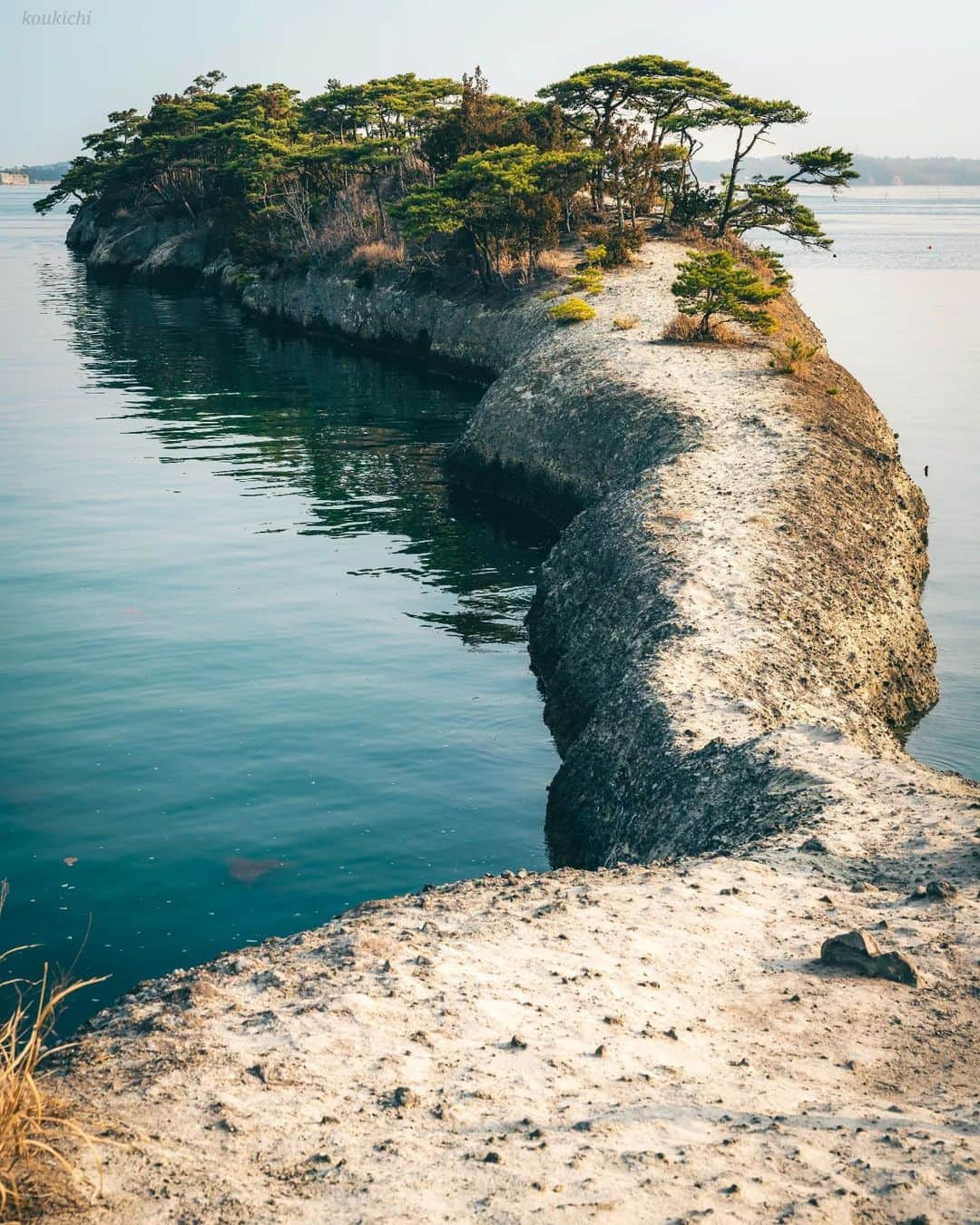 Honda 本田技研工業(株)さんのインスタグラム写真 - (Honda 本田技研工業(株)Instagram)「長い月日が生み出した姿はその名の通り“馬の背”のよう。 写真に収めたくなる抜群の光景ですね😊 . 「天然の桟橋」 Photo by @koukichi_0730 . #MeandHonda #Honda #thepowerofdreams #ホンダ好きと繋がりたい #ドライブ #ツーリング #ドライブ好きな人と繋がりたい #ツーリング好きな人と繋がりたい #ドライブスポット #ツーリングスポット #宮城県 #利府町 #松島 #利府の馬の背 #Hondalife #hondagram . 本アカウントでは、「 #MeandHonda 」をつけてInstagramに投稿された皆さんの写真を紹介させていただきます。 Honda製品を取り入れた作品はもちろん、製品が写っていない作品も大歓迎です！ . 思い出の写真や自宅付近で撮影された写真など、たくさんのご投稿をお待ちしています。」6月2日 11時00分 - hondajp