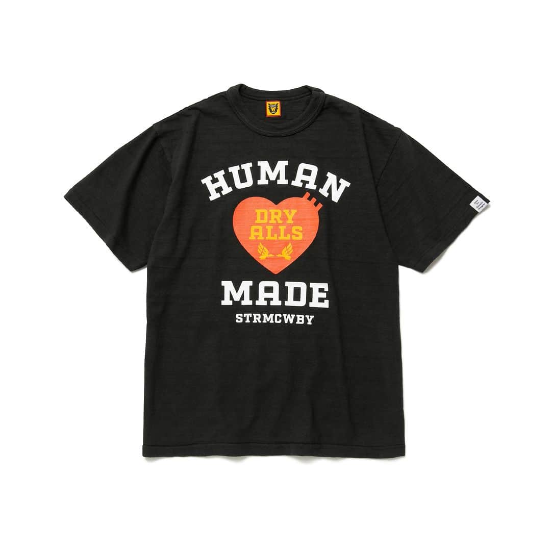 HUMAN MADEさんのインスタグラム写真 - (HUMAN MADEInstagram)「"GRAPHIC T-SHIRT #08" is available at 3rd June 11:00am (JST) at Human Made stores mentioned below.  6月3日AM11時より、"GRAPHIC T-SHIRT #08” が HUMAN MADE のオンラインストア並びに下記の直営店舗にて発売となります。  [取り扱い直営店舗 - Available at these Human Made stores] ■ HUMAN MADE ONLINE STORE ■ HUMAN MADE OFFLINE STORE ■ HUMAN MADE HARAJUKU ■ HUMAN MADE SHIBUYA PARCO ■ HUMAN MADE 1928 ■ HUMAN MADE SHINSAIBASHI PARCO  *在庫状況は各店舗までお問い合わせください。 *Please contact each store for stock status.  HUMAN MADE定番の丸胴ボディーを使用したグラフィックTシャツ。 スラブ生地ならではの柔らかく独特な風合いと、オリジナルグラフィックが特徴です。  Graphic T-shirt with Human Made's standard rounded body. Woven with uneven slub yarn, it has a soft texture and is adorned with an original graphic.」6月2日 11時09分 - humanmade