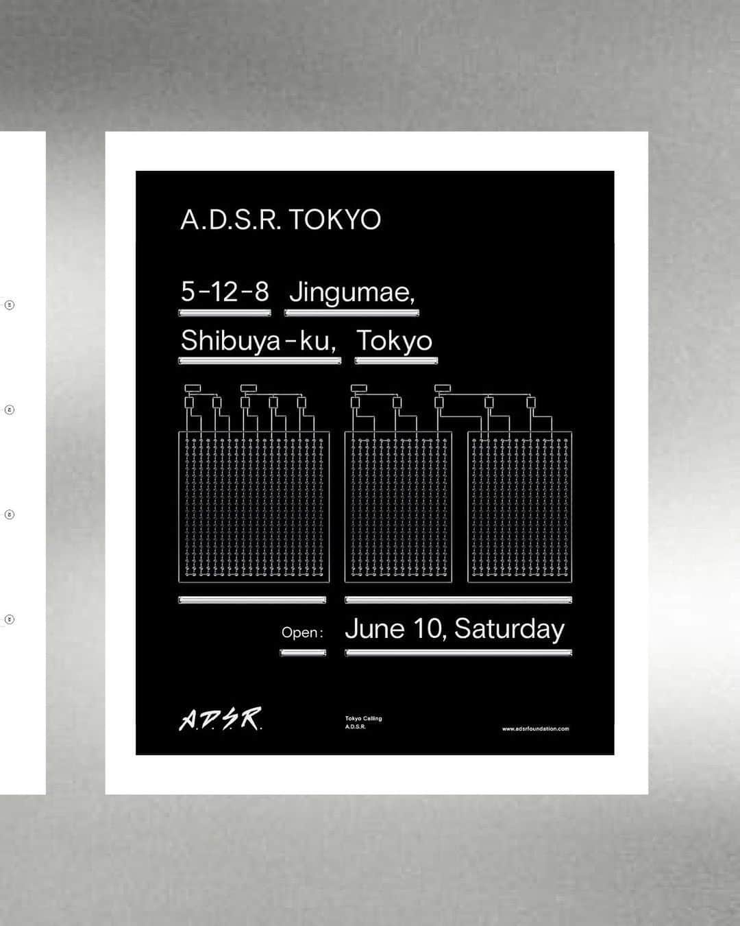 A.D.S.R.さんのインスタグラム写真 - (A.D.S.R.Instagram)「新店舗A.D.S.R. TOKYOはブランド・アイデンティティを継承したミニマルでシンメトリーなデザインとなっています。  大阪店と同様に東京店でも“光の表現”を空間づくりのコンセプトに掲げ、大型のデジタルサイネージを用いた映像やライティングによるデジタルなアプローチで空間を彩っています。  各店舗を象徴する天然石のカウンターや日本の職人技術である左官を取り入れた内装など、A.D.S.R.の物作りに対する細部へのこだわりを具現化した空間を体感下さい。  A.D.S.R. TOKYO 2023年 6月10日 (土) オープン 〒150-0001 東京都渋谷区神宮前5丁目12-8 神宮前HAMAYAビル1F  電話番号 : 03-6450-6567 営業時間 : 12:00 - 20:00(不定休)」6月2日 17時00分 - a.d.s.r._official