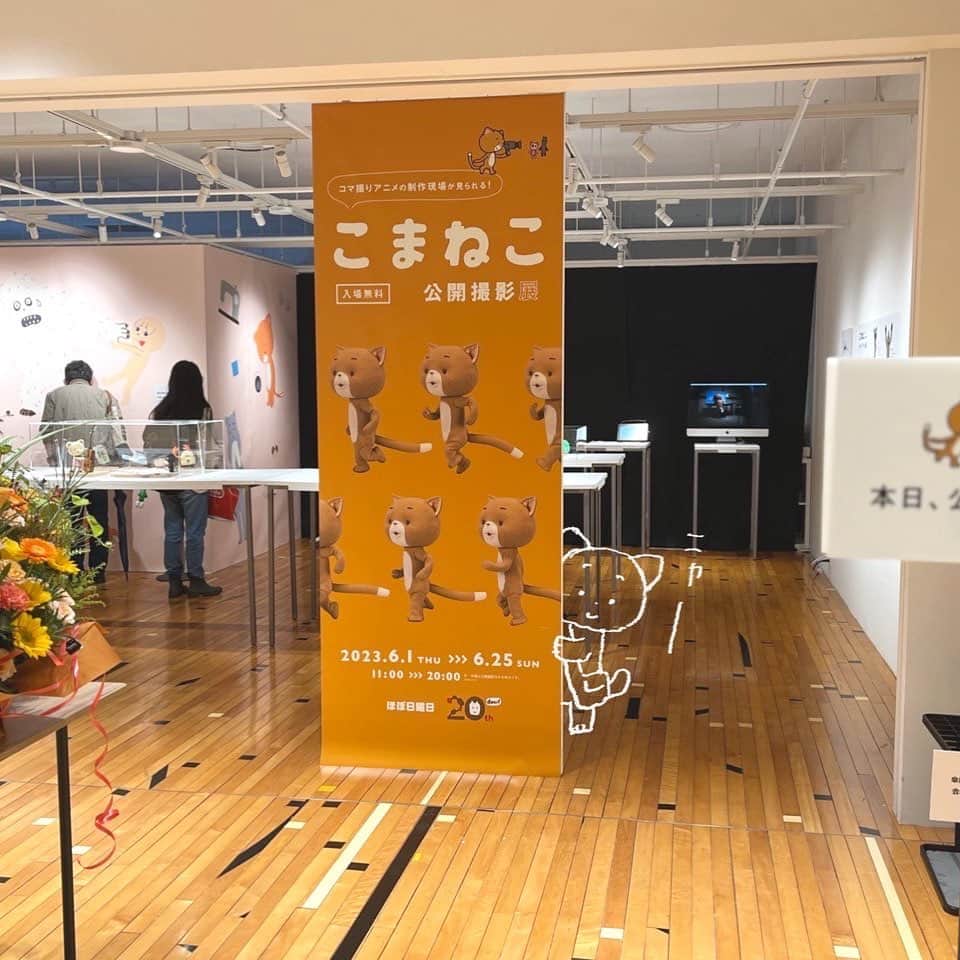 合田経郎さんのインスタグラム写真 - (合田経郎Instagram)「渋谷パルコにて公開撮影やってます。 #こまねこ」6月2日 12時00分 - tgdwf