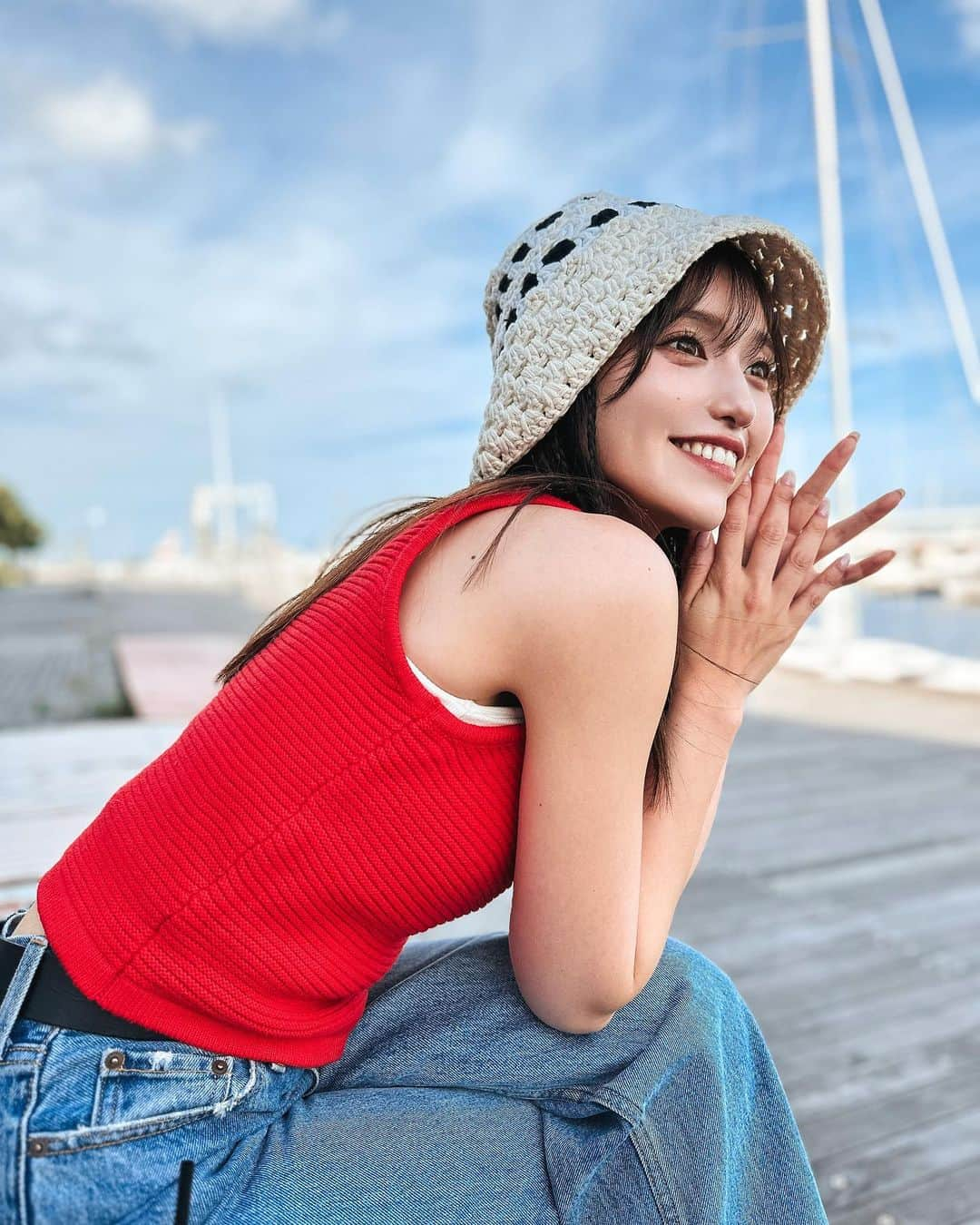 引地裕美さんのインスタグラム写真 - (引地裕美Instagram)「Hello🙌🏻June🩵🐌☔️☀️  あっという間に6月〜！ 今月もよろしくお願いします🫶🏻  今週末はSUPERGT 第３戦 鈴鹿🏎️🎡🩶🩶🩶 あとでスケジュール載せるね🗓️  #ゆうみ服 🧺#moussy  #UMine #japan #옷스타그램 #데일리룩 #코디스타그램 #每日穿搭 #일본 #얼스타그램 #照片 #粉我 #japanesegirl」6月2日 12時46分 - yuumihikichi