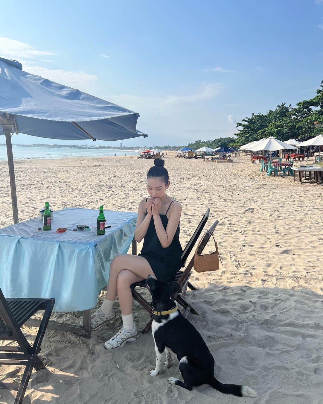 チャン・ヒリョンのインスタグラム：「마미랑 발리여행🖤」