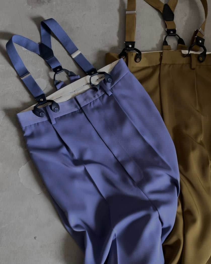 2022年最新海外 MEDI GENTILHOMME SUSPENDER PANTS i9tmg.com.br