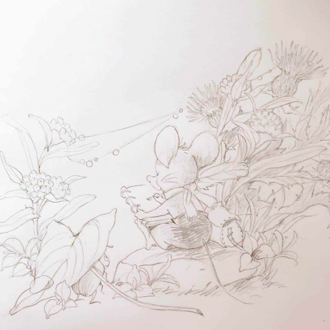 イラストレーター山崎牧子のインスタグラム