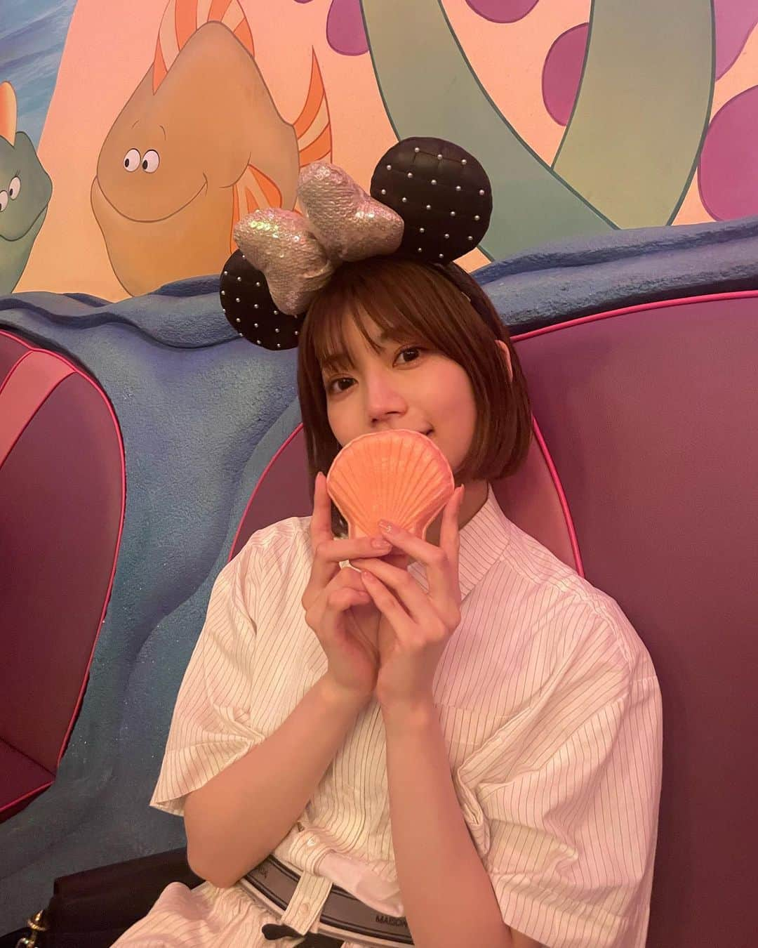 高本彩花さんのインスタグラム写真 - (高本彩花Instagram)「Disney Seaˎˊ♡  ビリーヴをめちゃめちゃいい場所で見れた日💫  #disneysea #たくさん食べました #高本彩花 #ayacherigram」6月2日 16時56分 - ayacheri._.official