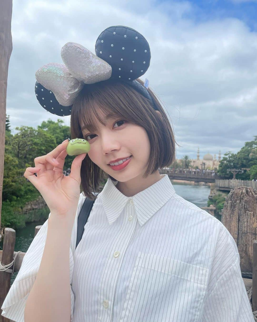 高本彩花さんのインスタグラム写真 - (高本彩花Instagram)「Disney Seaˎˊ♡  ビリーヴをめちゃめちゃいい場所で見れた日💫  #disneysea #たくさん食べました #高本彩花 #ayacherigram」6月2日 16時56分 - ayacheri._.official