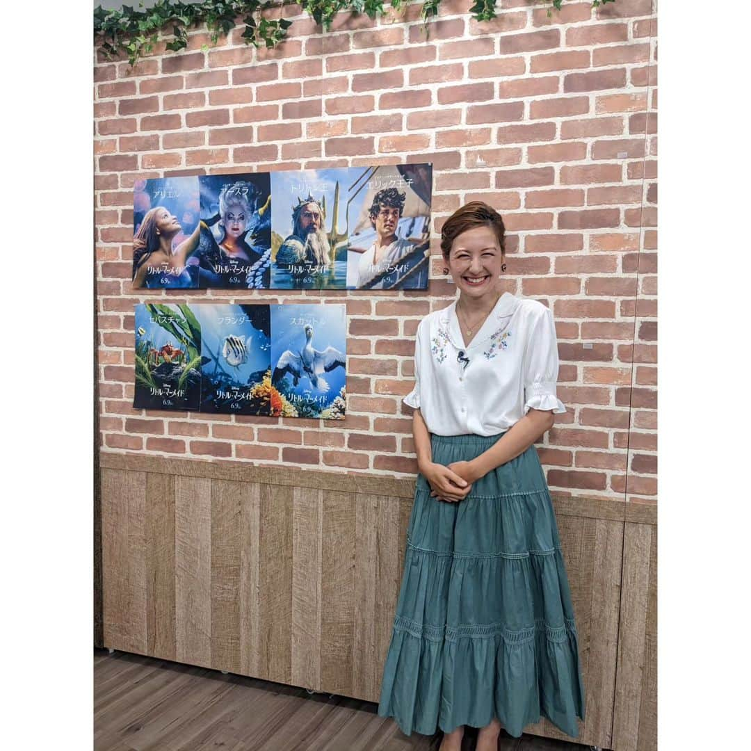 イレーネのインスタグラム：「★お知らせ★  ケーブルテレビ スターキャットの映画紹介番組 「Cinema near You」がch12にてスタート！  6/3(土)19:45-19:58 6/4(日)16:00-16:13など  今回はもうすぐ公開の「リトル・マーメイド」について、ゲストの高柳明音さん @akane_o8o  と熱く語り合いました🧜‍♀  本当にステキな作品...ぜひセンチュリーシネマなどで観てほしいな！  明日6月3日19:45〜 ぜひチェックしてね  #シネマーにゃー #リトルマーメイド #ケーブルテレビ #ディズニー #実写版リトルマーメイド #映画 #ディズニープリンセス」