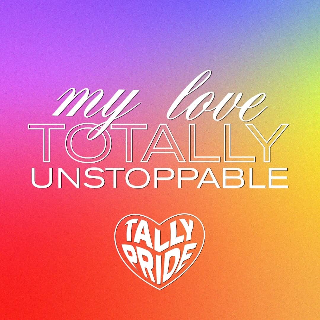TALLY WEiJLさんのインスタグラム写真 - (TALLY WEiJLInstagram)「Pride 2023: My love? Totally unstoppable. Celebrating unity, resilience, and the unstoppable power of love in all its beautiful forms. 🌈🌟 #Pride #LoveIsLove #lovewins #totallyunstoppable」6月2日 17時25分 - tally_weijl
