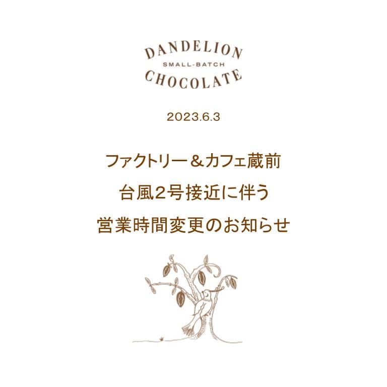 ダンデライオン・チョコレート・ジャパンのグルメインスタ