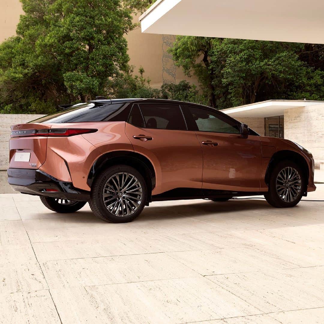 Lexus UKのインスタグラム：「Prepare to experience an electrifying drive. The all-new, all-electric #Lexus RZ.」