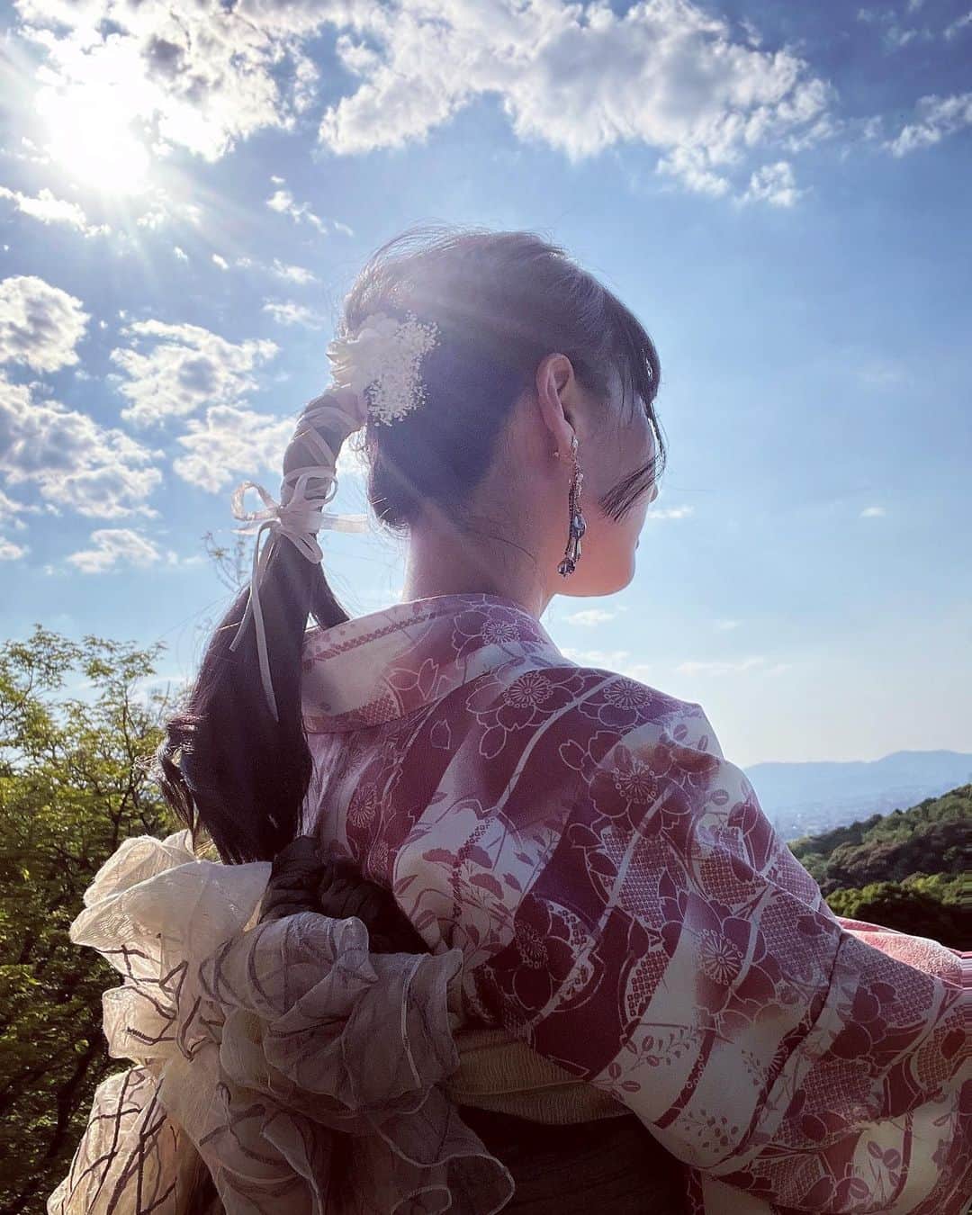 道江幸子さんのインスタグラム写真 - (道江幸子Instagram)「🩷🤍⛩🩵 ⁡ 空が綺麗過ぎた日。 ⁡ ⁡ ⁡ ⁡ ⁡ ⁡ ⁡ ⁡ ⁡ ⁡ #日本 #京都 #清水寺 #着物 #撮影 #1年前の今日シリーズ」5月29日 20時56分 - sachiko_michie
