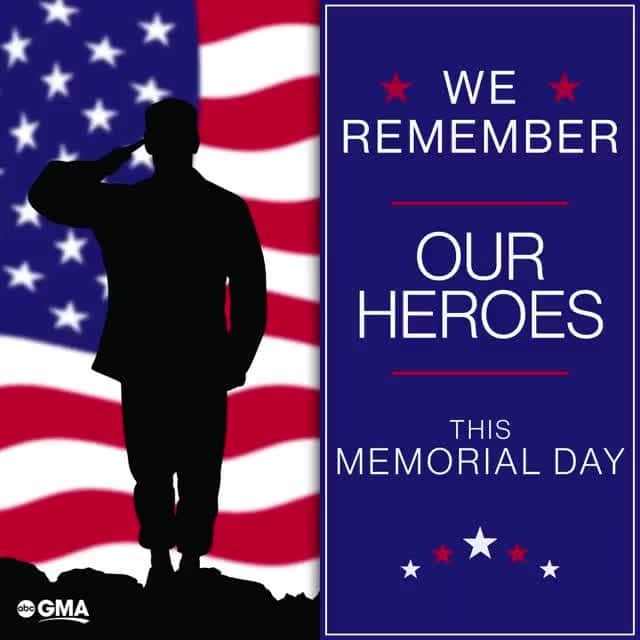 ABC Newsのインスタグラム：「On this Memorial Day, we remember the fallen who have served our country.」