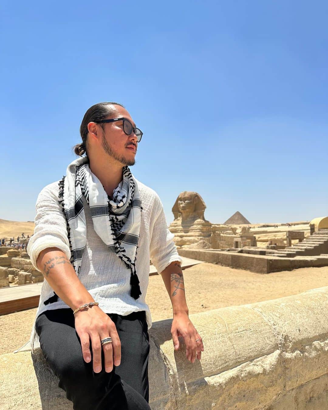 高野勇樹のインスタグラム：「スフィンクス好きな人と繋がりたい。  #エジプト #ピラミッド #スフィンクス  #egypt」