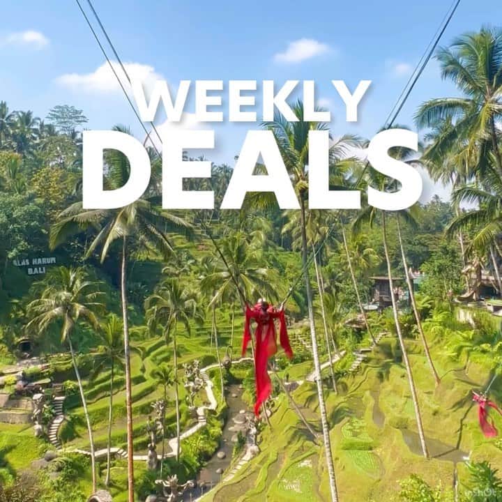 エアアジアのインスタグラム：「Get the best deals before the month ends!   Up to 45% OFF* on e-vouchers,  20% OFF* on Dufry items,  15% OFF* on Resorts World Hotels, and  fly with the LOWEST FARES from Subang with any airline for an additional 10% OFF*!  Follow us for more best deals! 😉✨  #airasiasuperapp #weeklydeals #bestdeals」