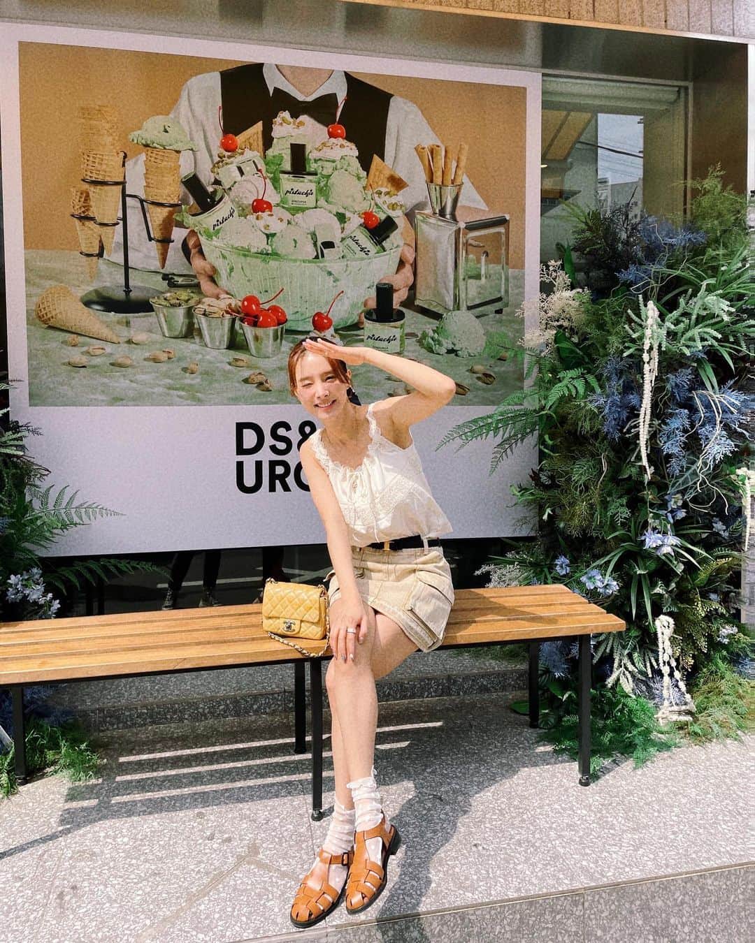 キム・ソウンのインスタグラム：「Hi 🫡💛💛💛」