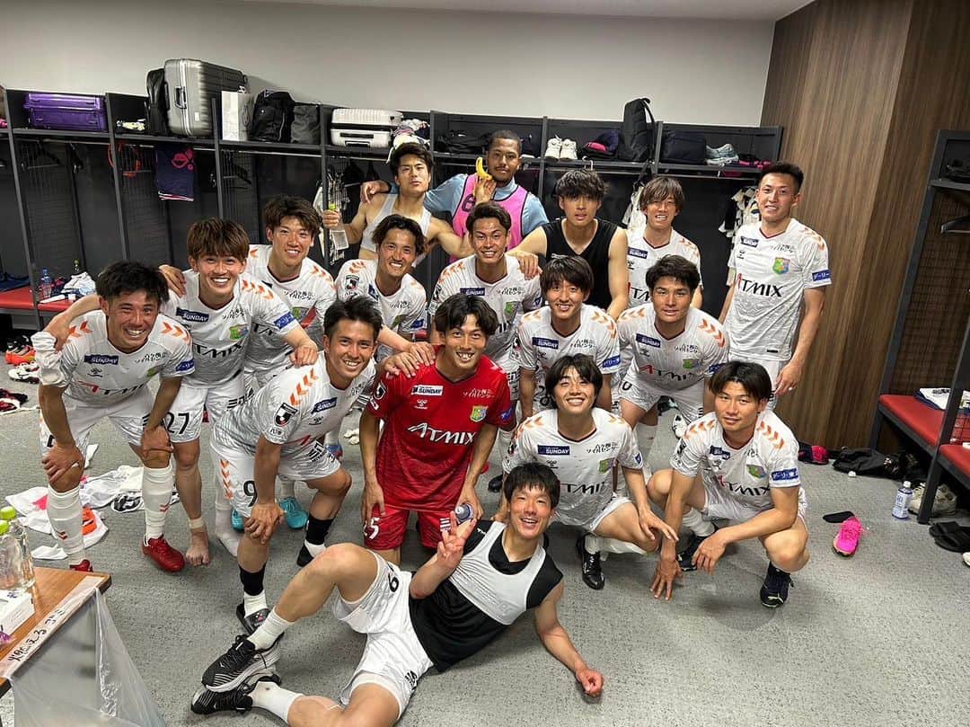 姫野宥弥のインスタグラム：「アウェーFC大阪戦 久しぶりの勝利👍 チーム全員でいい準備が出来たからの勝利！ 次はホームで必ず勝てるようにまたいい準備します💪」