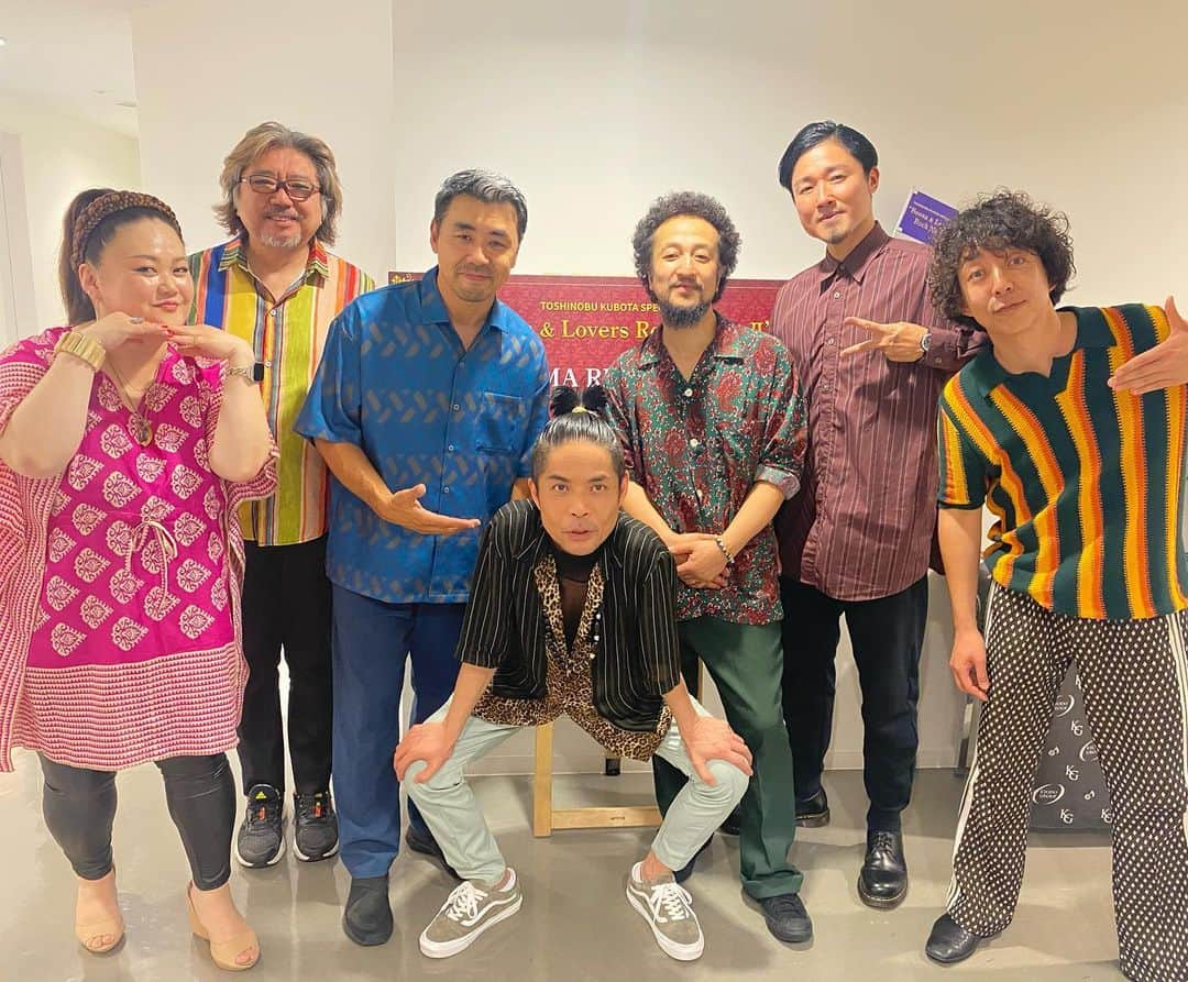 久保田利伸のインスタグラム：「Bossa & Lovers Rock Night Ⅱ 全公演終了しました🙏 ありがとうございました✨  #久保田利伸」