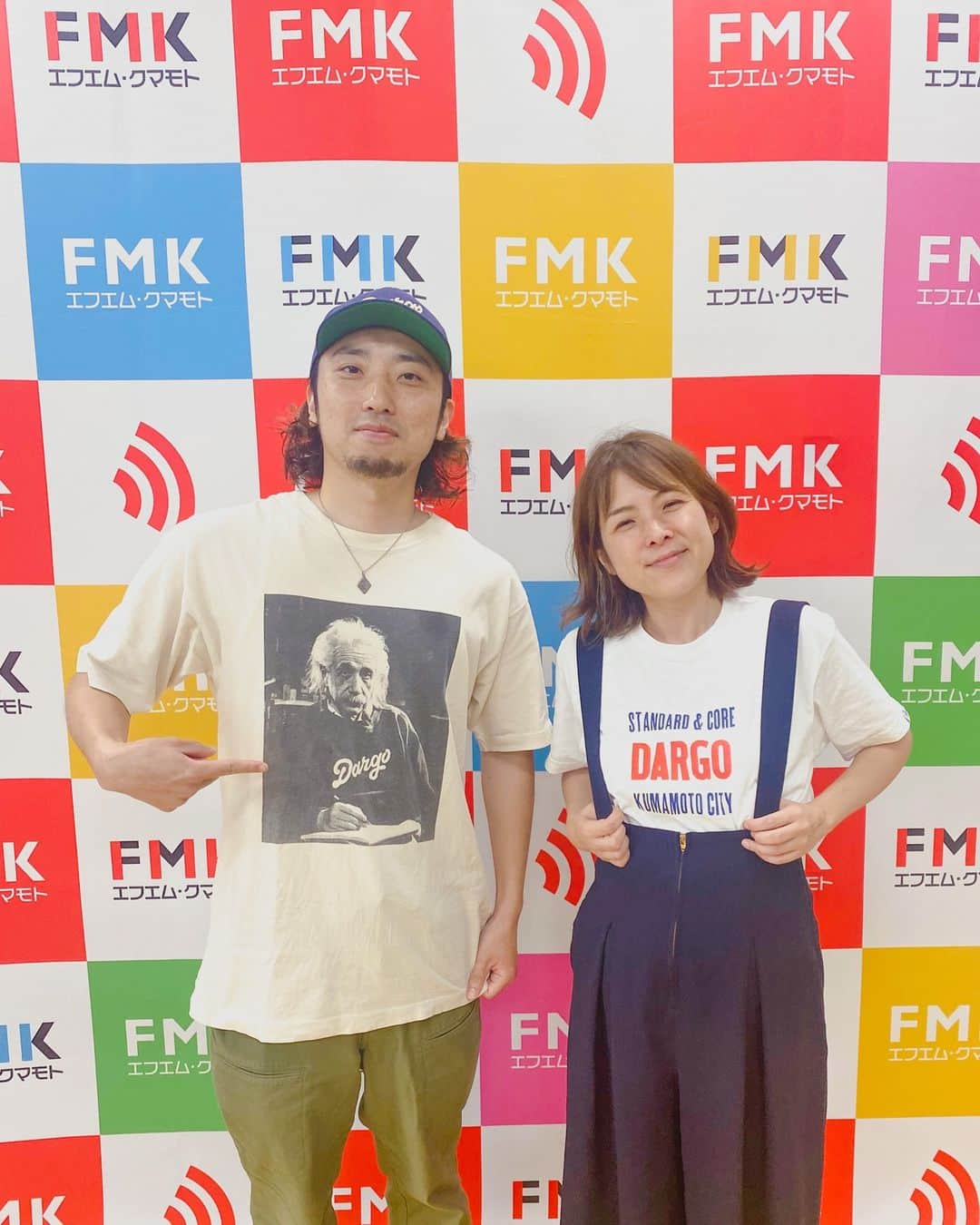 DARGO T-shirt &Sign Artさんのインスタグラム写真 - (DARGO T-shirt &Sign ArtInstagram)「初FMK！ 5/29(月)『Instyle』 #ミュージックツリー のコーナーに 出演🌲 　 　 90分間、DARGOナリマツの 思い入れの曲を流していただきました。 　  あんなバンドやあんな曲まで・・・ 好きな曲がラジオから流れるのは 感無量でございます！ 　 　 そして🎙️12:20頃 ゲストとして お話しています！ 　 　 📻radikoで聴けます ⏯️http://radiko.jp/share/?sid=FMK&t=20230529113000 FMK 「Instyle」5/29(月) 11:30〜 　 　 DJ kanaさん（ケーナ） ありがとうございました！ 　 　 #インスタイル #FMK #FM熊本 #dargojapan #dargo2023ss #ダーゴ #熊本 #熊本市 #熊本ラジオ」5月29日 18時26分 - dargo_japan