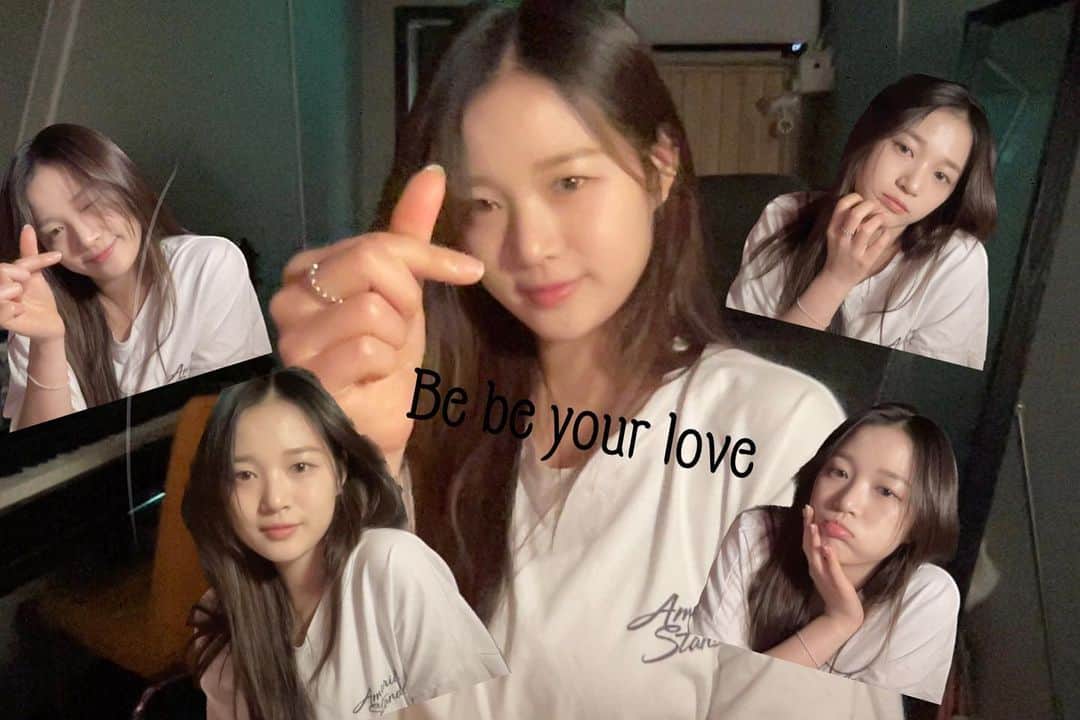 のインスタグラム：「어쩌면 나 이런 수정 잘할지도?!  #youtube #bebeyourlove」