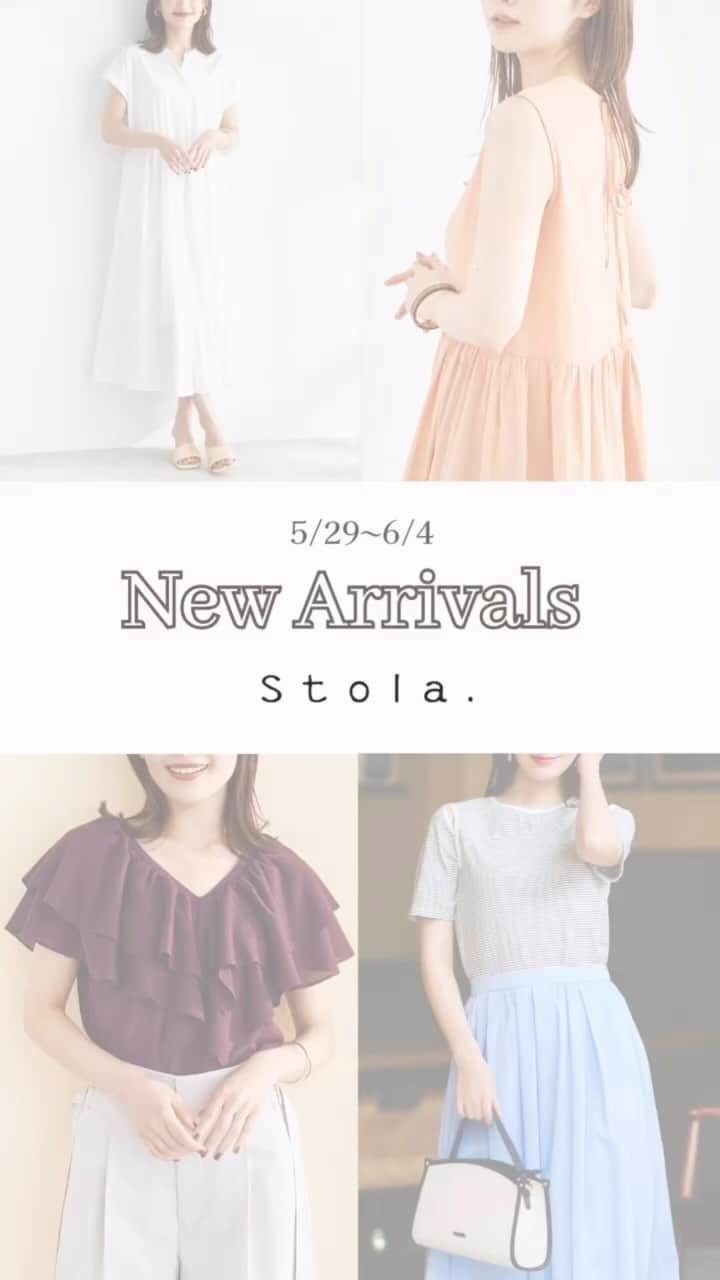 のインスタグラム：「今週入荷の新作から注目アイテムをPick up!  #Stola.#ストラ#newarrivals」
