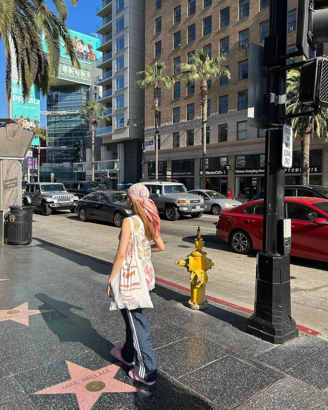 HIYORIのインスタグラム：「Los Angeles🇺🇸🌴🫐🫧」