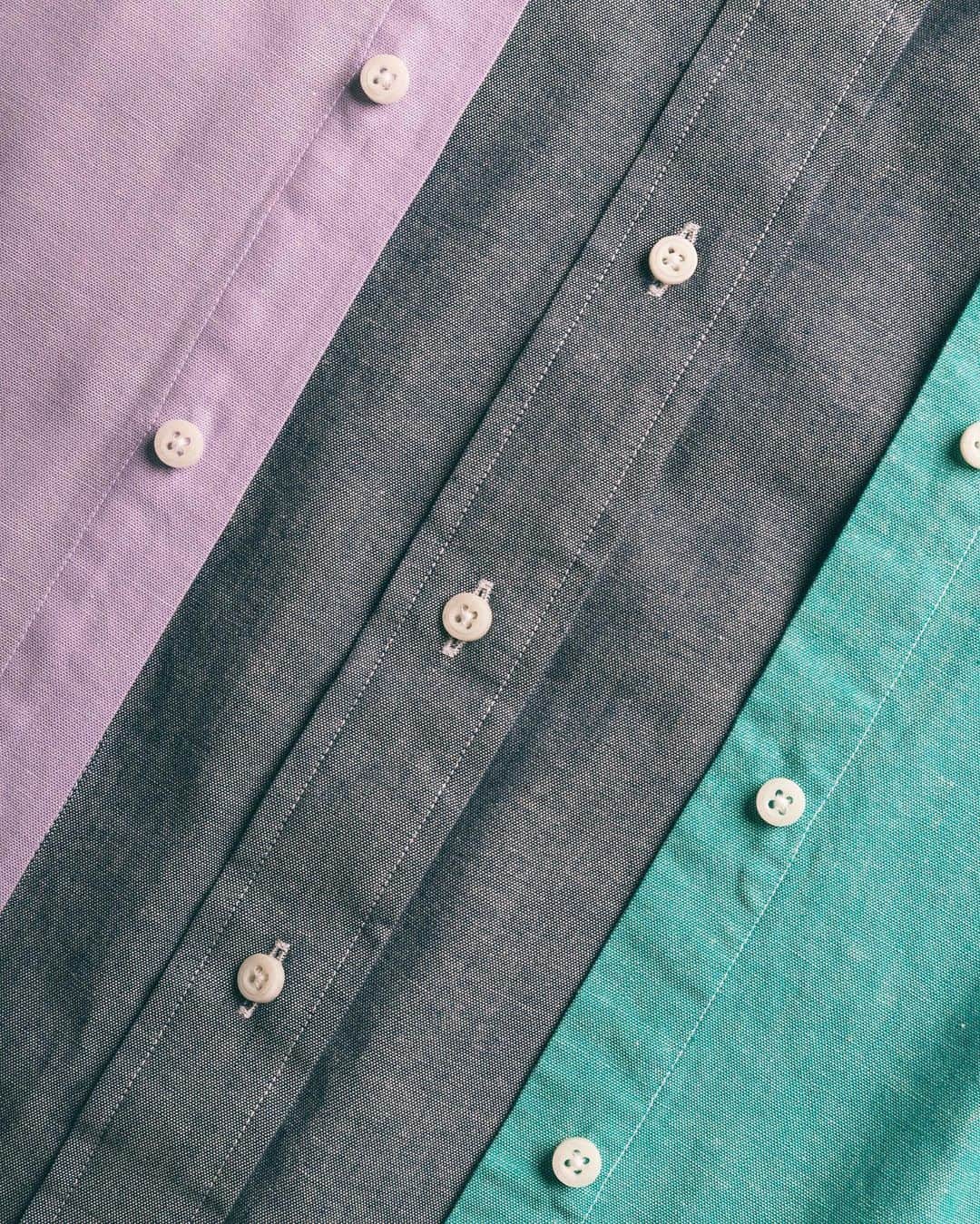 ギットマンブラザーズのインスタグラム：「The Japanese Chambray trio is cut from vibrantly yarn dyed 100% cotton. These styles and the rest of our online exclusive capsule are available on our website #MadeInUSA」