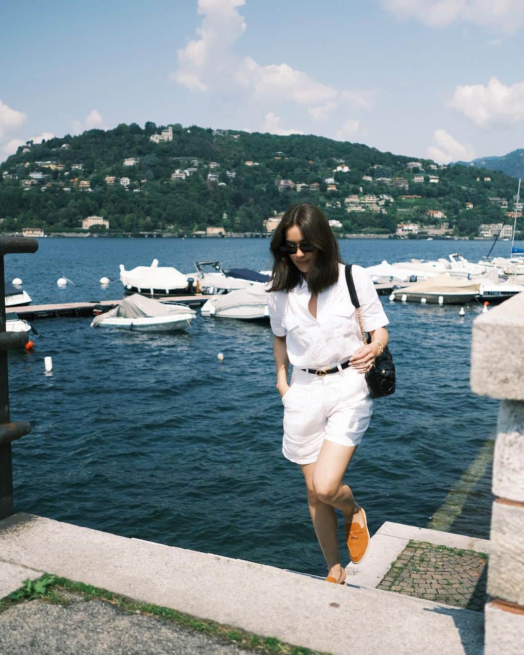 キンバリー・アン・ウォーテマス・ティアムシリのインスタグラム：「A day in Como and soon again 🤍🥹」