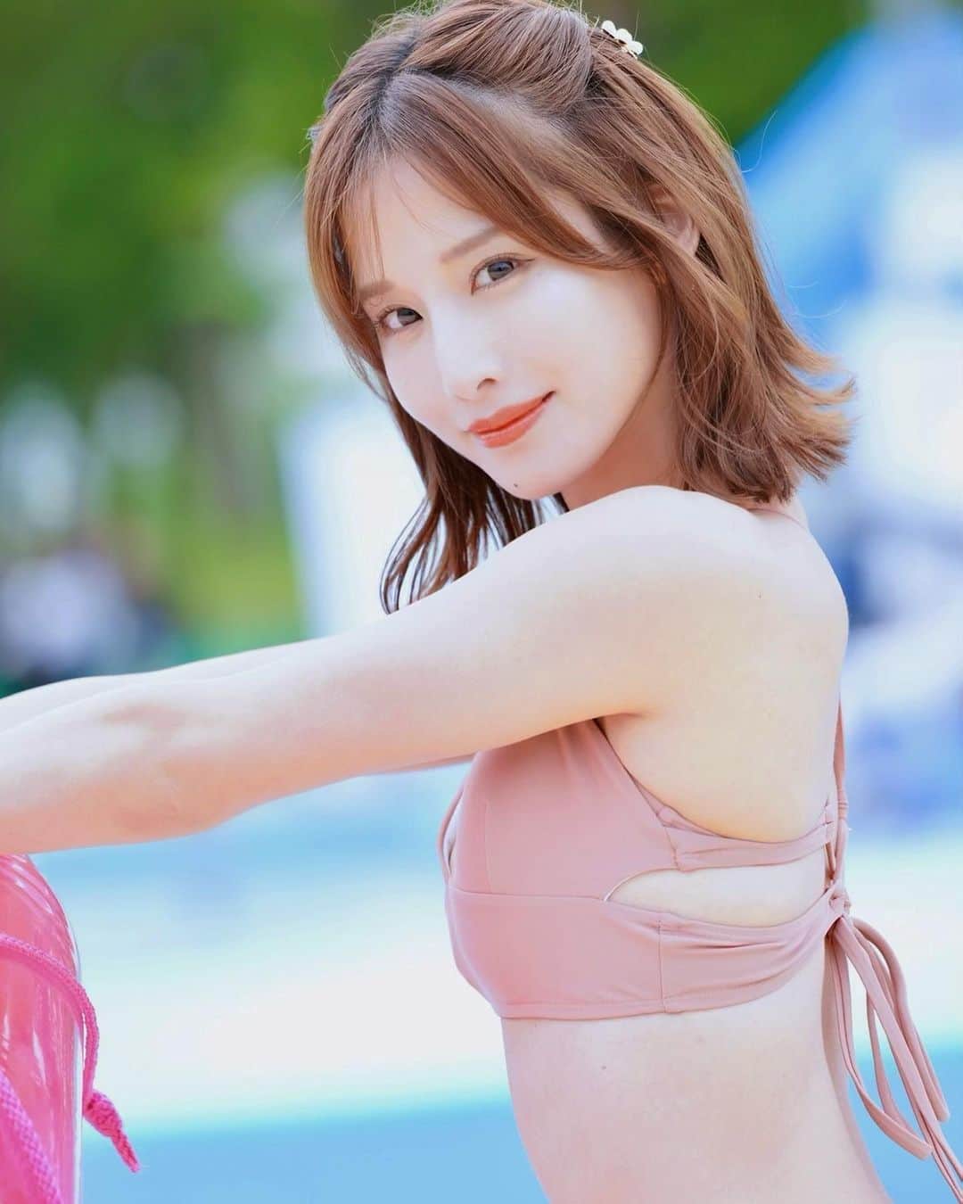 のインスタグラム：「6/4(日) フレッシュスペシャル大撮影会 in川越水上公園🏝️  今週日曜日です✨ スマホでも参加okなので是非撮りに来てね！夏気分味わおう🌊  (Twitterにもリンク貼ってます🔗) https://www.fresh-club.net/special/detail/1160」