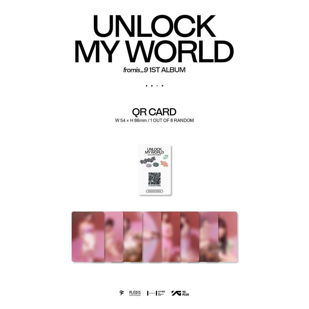 Mnetさんのインスタグラム写真 - (MnetInstagram)「fromis_9 (프로미스나인) 1st Album [Unlock My World] Weverse Albums ver.  2023.06.05 6PM(KST)  #fromis_9 #프로미스나인 #Unlock_My_World #menow」5月30日 0時00分 - officialfromis_9