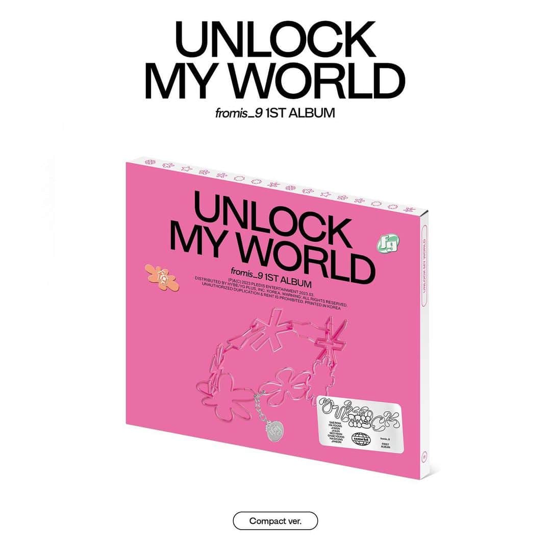 Mnetさんのインスタグラム写真 - (MnetInstagram)「fromis_9 (프로미스나인) 1st Album [Unlock My World] Compact ver.  2023.06.05 6PM(KST)  #fromis_9 #프로미스나인 #Unlock_My_World #menow」5月30日 0時00分 - officialfromis_9