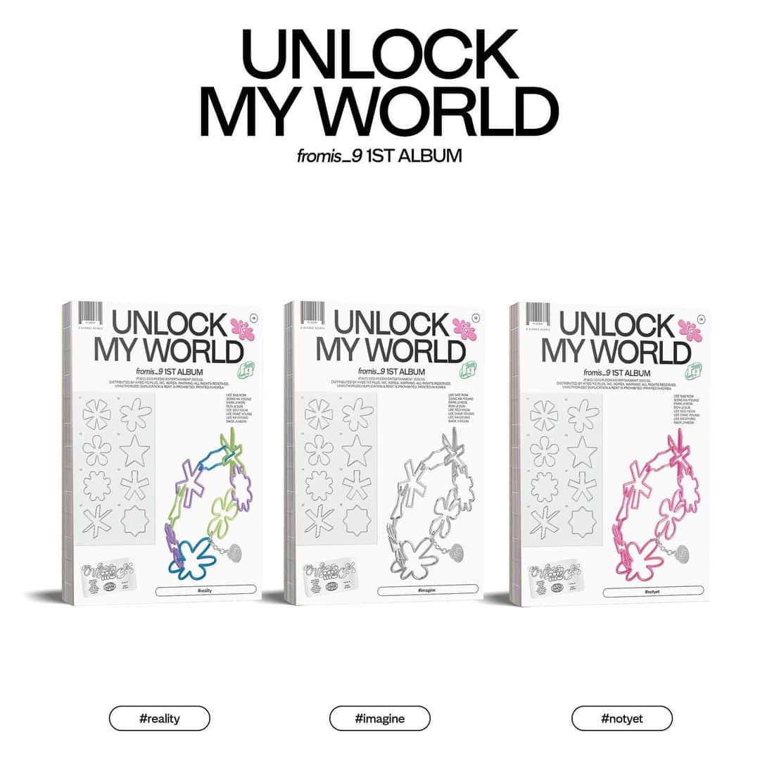 Mnetさんのインスタグラム写真 - (MnetInstagram)「fromis_9 (프로미스나인) 1st Album [Unlock My World] 2023.06.05 6PM(KST)  #fromis_9 #프로미스나인 #Unlock_My_World #menow」5月30日 0時00分 - officialfromis_9