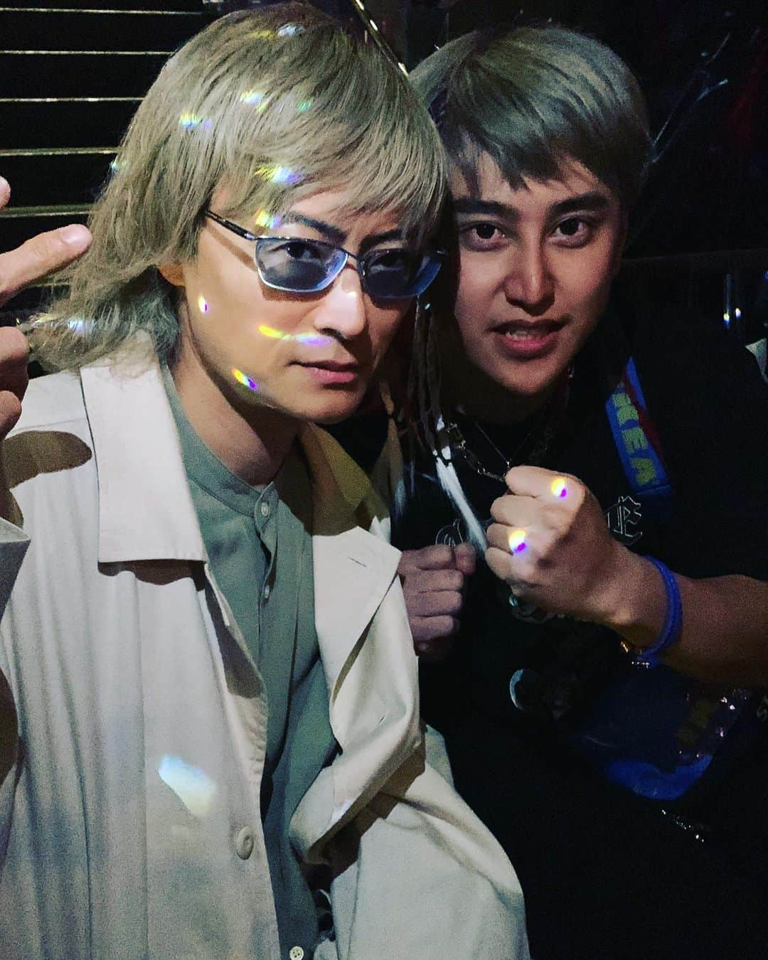 頼朝さんのインスタグラム写真 - (頼朝Instagram)「時の人　DJフミヤくん。 謙虚で、よか人ね^ - ^ 楽しかった😎 #レペゼンフォックス #djフミヤ  #シブヤ #シャンパーニュ」5月30日 0時39分 - contact.kaiser