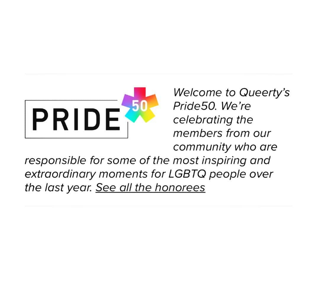 タック・ワトキンスさんのインスタグラム写真 - (タック・ワトキンスInstagram)「Thank you @Queerty for elevating the LGBTQ+ community. 🏳️‍🌈 For highlighting the differences in our backgrounds, identities, and experiences, all through the lens of camaraderie.  👊🏼👊🏾👊🏿 #Pride2023 ❤️🧡💛💙💚💜 🔗 in bio」5月30日 1時36分 - tucwatkins