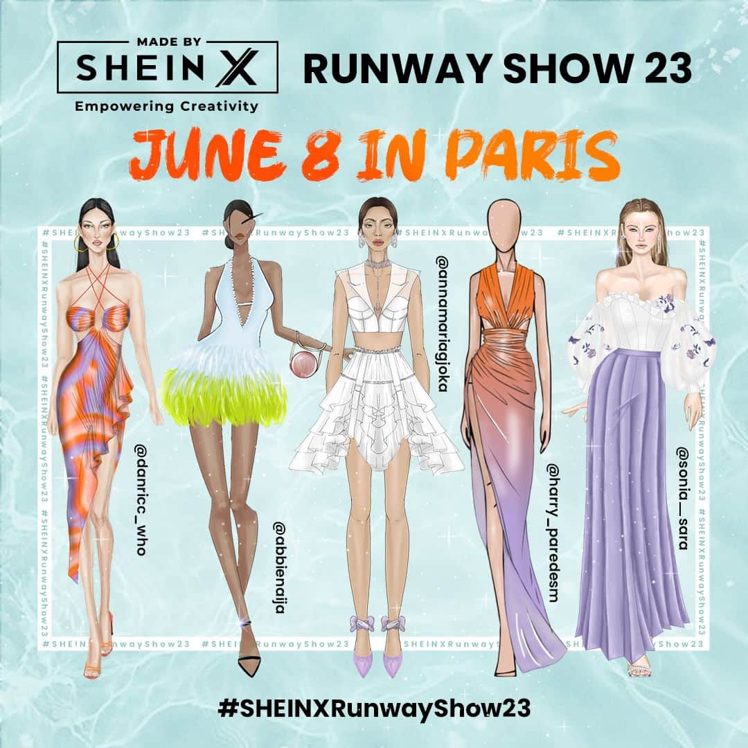 SHEINさんのインスタグラム写真 - (SHEINInstagram)「SHEIN X Runway Show 2023  25 SHEIN X designers from all over Europe will present 75 NEW LOOKS this June. Discover brand-new favorites inspired by endless summer and limitless creativity!  🌟 TUNE IN June 8 at 4:15PM CEST on our livestream via SHEIN's free app, @sheinofficial & @sheinfrance_ Instagram accounts and Jounal des femmes!   You'll also have a chance to win 100,000 points (APP ONLY)!  #SHEINXRunwayShow23 #meetSHEIN #SHEINTHEKNOW」5月30日 2時30分 - sheinofficial