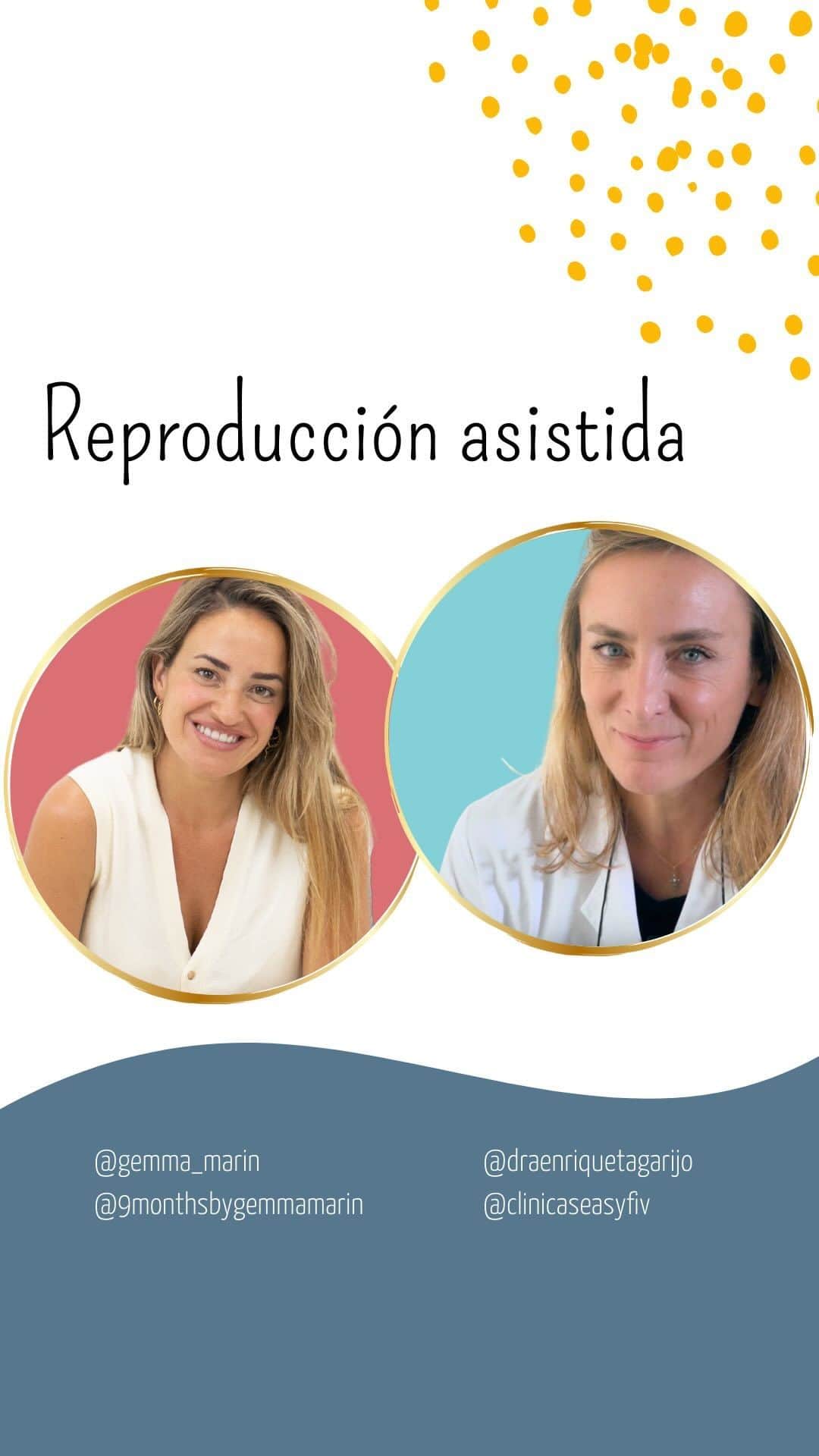 ジェマ・マリンのインスタグラム：「Hablamos de infertilidad y reproducción asistida con la fundadora de @clinicaseasyfiv la doctora @draenriquetagarijo   #fertilidad #reproduccionasistida #invitro #inseminacionartificial #infertilidad #embarazo」