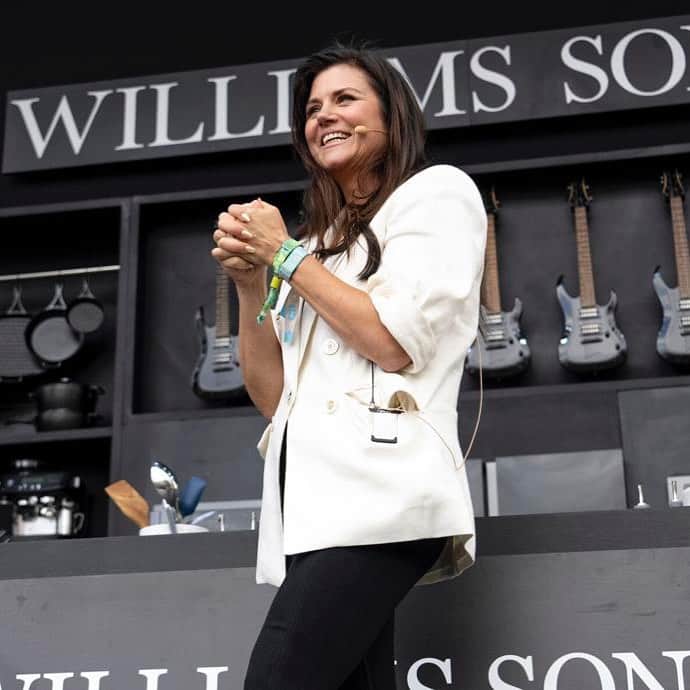 ティファニー・ティーセンのインスタグラム：「Thanks @bottlerocknapa and @williamssonoma for another incredible weekend! #memorialdayweekend #napa #culinary」