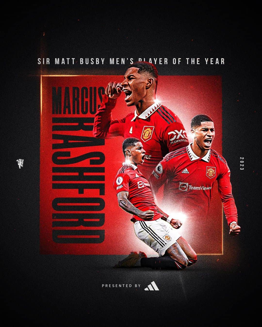 マンチェスター・ユナイテッドさんのインスタグラム写真 - (マンチェスター・ユナイテッドInstagram)「🥁 The big one: our 2022/23 Sir Matt Busby Player of the Year is…  That man again, @MarcusRashford! 👉👑  #MUFC #ManUtd #Rashford」5月30日 5時29分 - manchesterunited