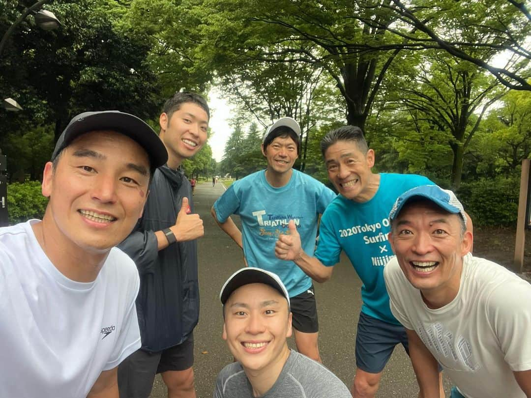 松田丈志のインスタグラム：「久しぶりの代々木公園朝ラン。 気持ちいい〜 またコンスタントに走れるようにしよう🙆‍♂️」