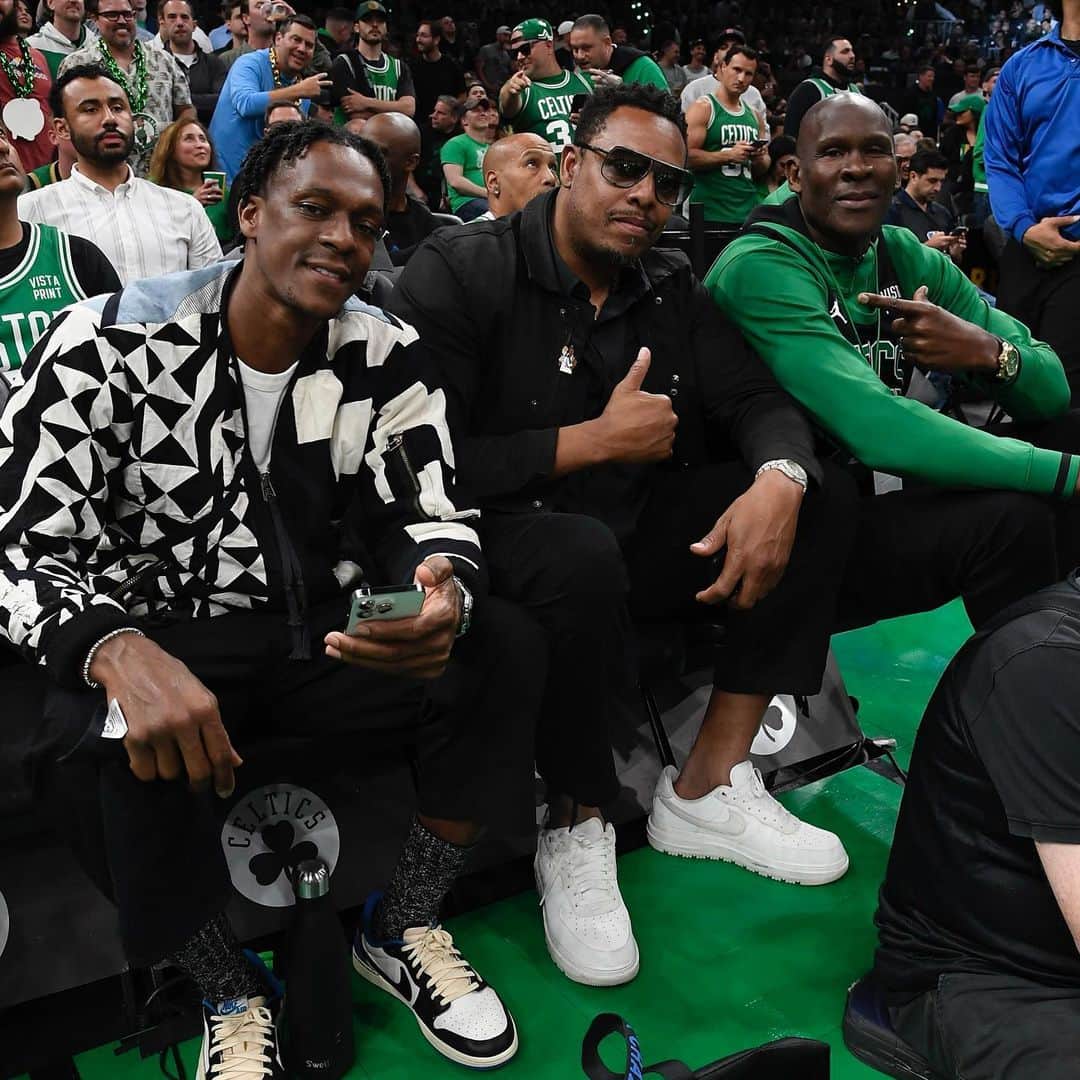 ボストン・セルティックスのインスタグラム：「a packed house for Game 7」