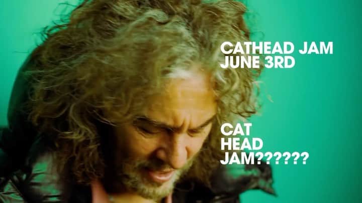 ウェイン・コインのインスタグラム：「Yessss!!! We are playing @cathead_jam this coming Saturday June 3rd❤️❤️❤️❤️❤️」