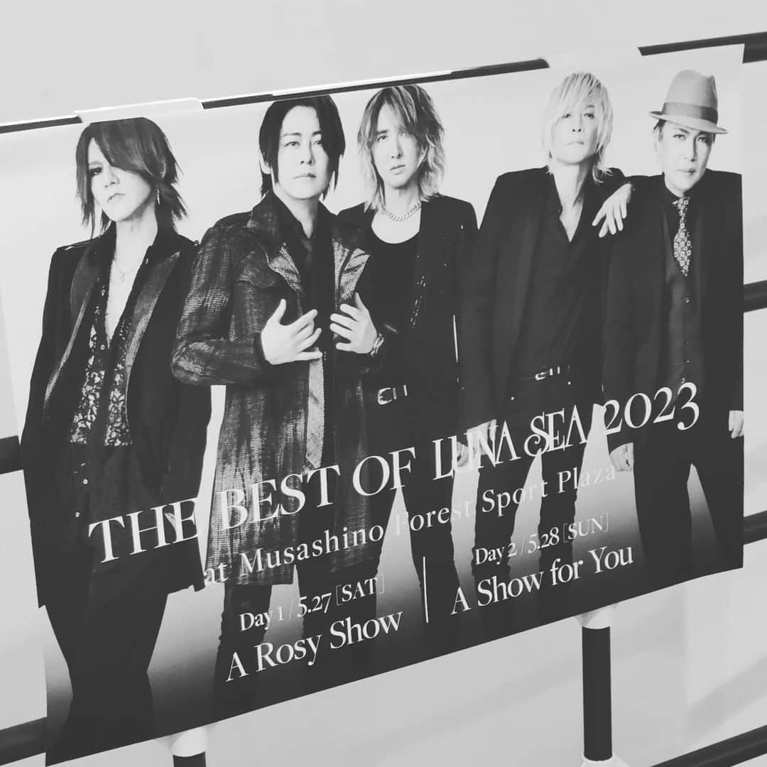 三枝亜紀のインスタグラム：「. . THE BEST OF LUNA SEA 2023  Day2 A Show for You   at Musashino Forest Sport Plaza  #lunasea #thebestoflunasea2023」