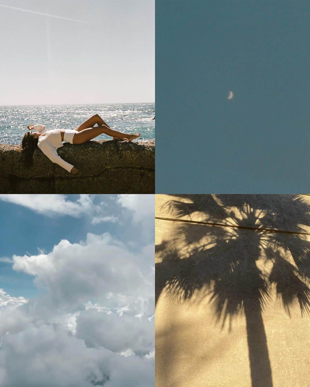 ジュリー・サリニャーナのインスタグラム：「Which moodboad are you? 1. Los Angeles  2. Madeira, Portugal  3. Provence, France 4. Tuscany, Italy  5. Tulum, Mexico  6. Tuscany, Italy  7. Provence, France  8. Villefranche-sur-Mer, France  9. Puglia, Italy 10. Paris, France」